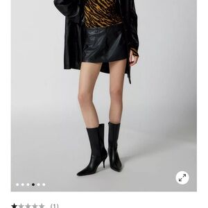 New with tags Urban Outfitters Urban Renewal Remade Low-Rise Leather Skirt